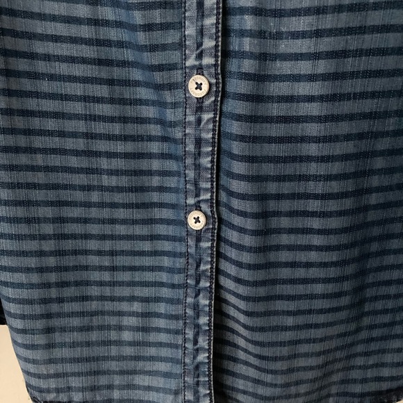 Foxcroft Tencel Stripped Shirt - Picture 8 of 10